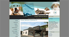 Desktop Screenshot of clinique-veterinaire-beaulieu.com